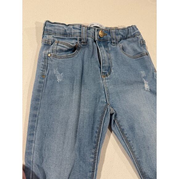 Zara Girl 4-5 Years Distressed Jeans - Picture 5 of 5